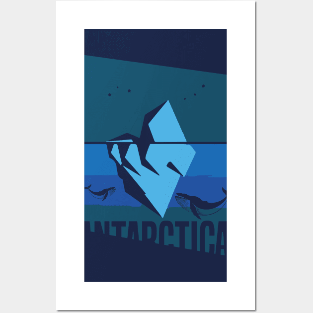 Antarctica Wall Art by High_